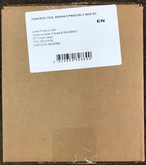 Pokemon Shining Fates Pikachu V Collection Box CASE (6 Boxes)